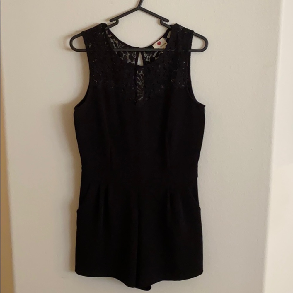 Black romper